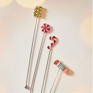 Christmas candy Beverage stirrers